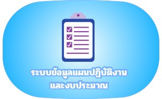 ระบบข้อมูลแผนปฏิบัติงานและงบประมาณ