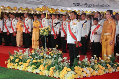 เข้าร่วมงานสโมสรสันนิบาตเฉลิมพระเกียรติพระบาทสมเด็จพระเจ้าอยู่หัว เนื่องในโอกาสพระราชพิธีมหามงคลเฉลิมพระชนมพรรษา 6 รอบ 28 กรกฎาคม 2567 ... พารามิเตอร์รูปภาพ 1