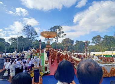 เข้าร่วมพิธีประชุมเพลิงสรีระสังขารหลวงปู่ขันตี ญาณวโร พารามิเตอร์รูปภาพ 4