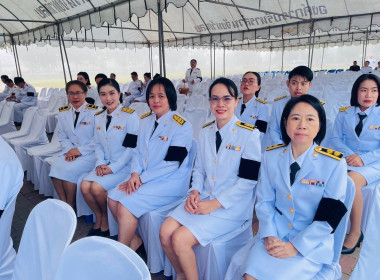 เข้าร่วมพิธีเจริญพระพุทธมนต์ พิธีลงนามถวายพระพรชัยมงคล ... พารามิเตอร์รูปภาพ 4