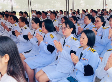 เข้าร่วมพิธีเจริญพระพุทธมนต์ พิธีลงนามถวายพระพรชัยมงคล ... พารามิเตอร์รูปภาพ 6